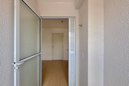 Sacada  de apartamento à venda com 2 quartos, 29m² em Santo Amaro, São Paulo