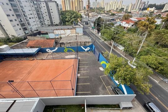 Vista  de kitnet/studio à venda com 1 quarto, 16m² em Santo Amaro, São Paulo
