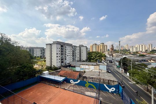 Vista  de kitnet/studio à venda com 1 quarto, 16m² em Santo Amaro, São Paulo