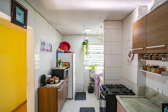 Cozinha de apartamento à venda com 3 quartos, 56m² em Jardim D’abril, São Paulo