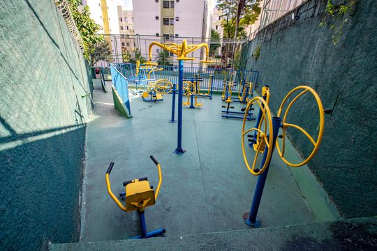 Área comum - Academia de apartamento à venda com 3 quartos, 56m² em Jardim D’abril, São Paulo