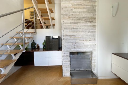 Sala lareira de apartamento à venda com 3 quartos, 136m² em Santana, São Paulo