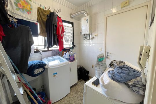Área de Serviço de apartamento à venda com 3 quartos, 136m² em Santana, São Paulo