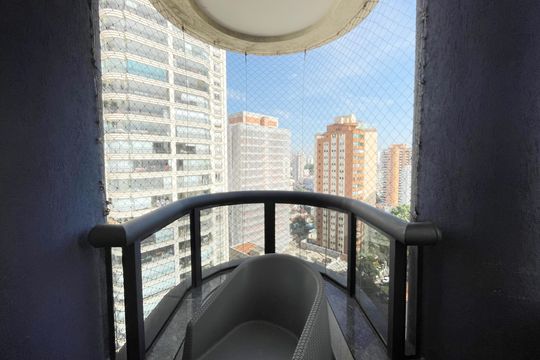Varanda sala de apartamento à venda com 3 quartos, 136m² em Santana, São Paulo