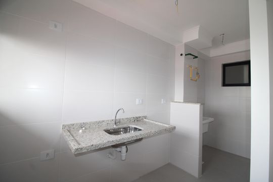 Sala / Cozinha de apartamento à venda com 2 quartos, 40m² em Vila Constança, São Paulo
