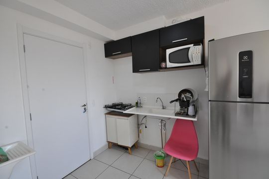 Cozinha de apartamento para alugar com 2 quartos, 32m² em Vila Maria, São Paulo