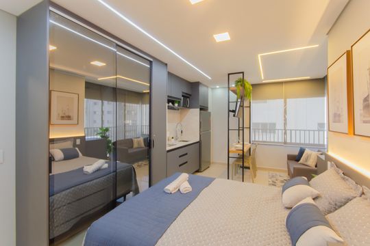Studio de kitnet/studio para alugar com 1 quarto, 27m² em Vila Mariana, São Paulo