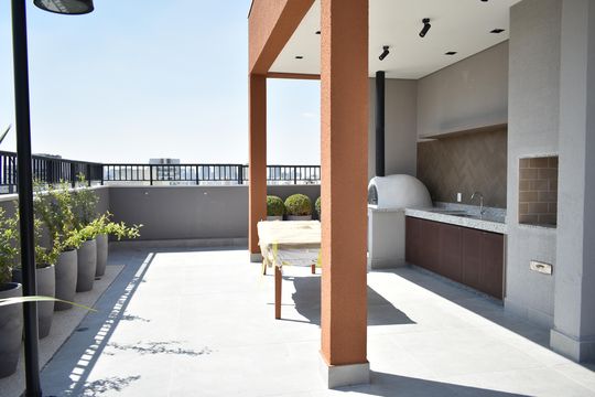 Área comum - Churrasqueira de apartamento à venda com 2 quartos, 38m² em Chácara Inglesa, São Paulo