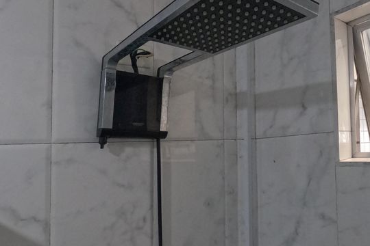 Suíte do Quarto 3 - 2º Piso de apartamento para alugar com 3 quartos, 201m² em Vila Belmiro, Santos