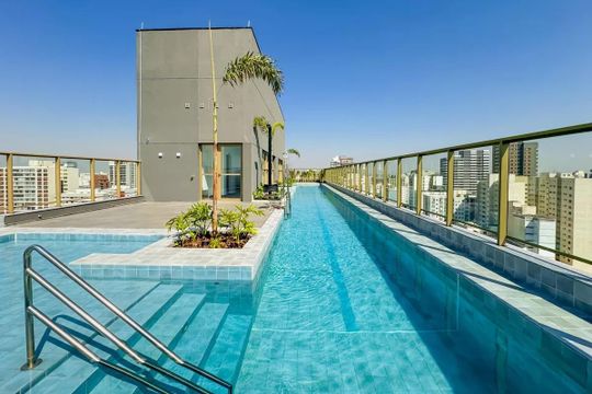 Área externa de apartamento para alugar com 1 quarto, 27m² em Vila Mariana, São Paulo