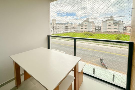 Varanda da Sala de apartamento para alugar com 2 quartos, 75m² em Ingleses do Rio Vermelho, Florianópolis