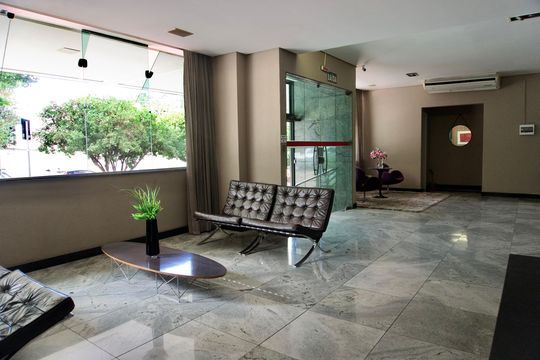 Área Comum - Recepção de kitnet/studio à venda com 1 quarto, 40m² em Barro Preto, Belo Horizonte