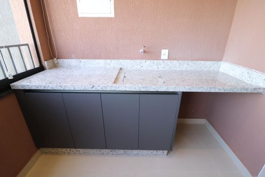 Área de Serviço de apartamento para alugar com 1 quarto, 43m² em Granja Marileusa, Uberlândia