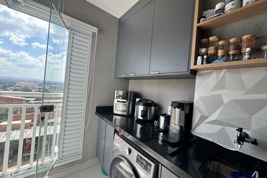 Área de Serviço de apartamento à venda com 2 quartos, 37m² em Santa Maria, Osasco