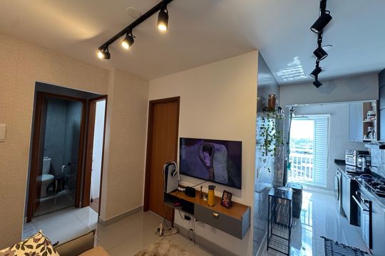 Sala de apartamento à venda com 2 quartos, 37m² em Santa Maria, Osasco