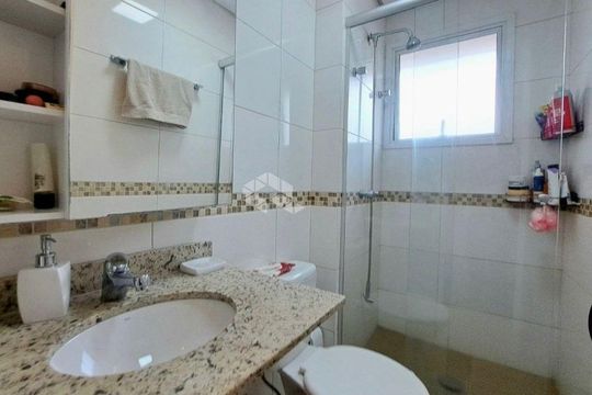Banheiro 1 de apartamento à venda com 2 quartos, 59m² em Partenon, Porto Alegre