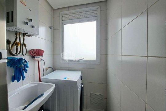 Área de serviço de apartamento à venda com 2 quartos, 59m² em Partenon, Porto Alegre