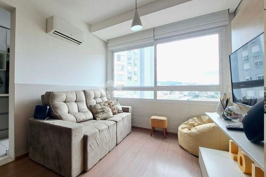 Sala de apartamento à venda com 2 quartos, 59m² em Partenon, Porto Alegre