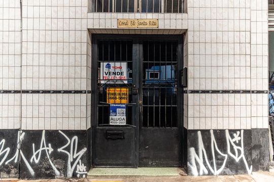 Fachada - Plaquinha de apartamento para alugar com 1 quarto, 38m² em Santa Cecilia, São Paulo