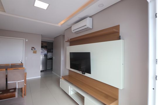 Sala de apartamento à venda com 2 quartos, 60m² em Niterói, Canoas