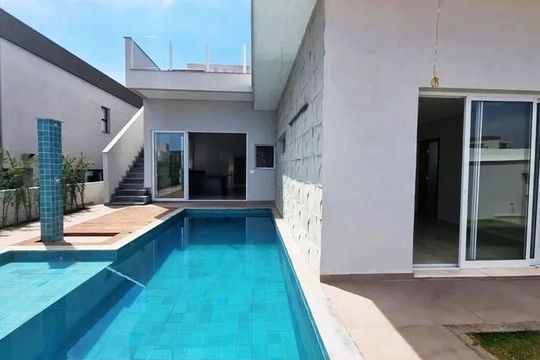 Área externa de casa à venda com 4 quartos, 280m² em Alphaville Nova Lima, Nova Lima