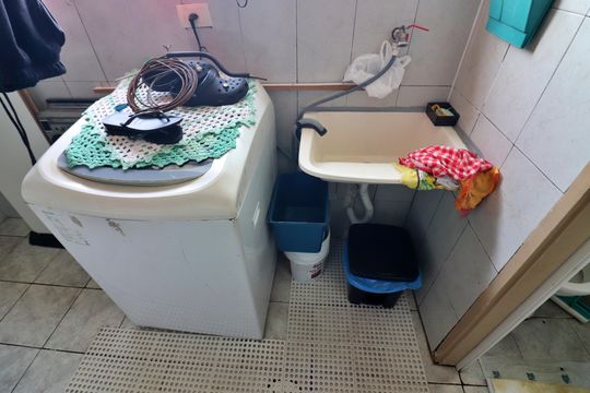 Cozinha e Área de Serviço de apartamento à venda com 3 quartos, 76m² em Centro, São Bernardo do Campo