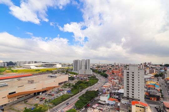 Vista do Terraço de kitnet/studio para alugar com 1 quarto, 28m² em Cidade Antônio Estêvão de Carvalho, São Paulo