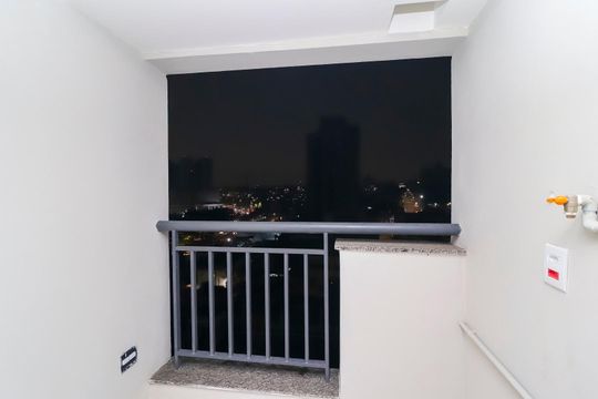 Varanda da Sala de kitnet/studio para alugar com 1 quarto, 28m² em Cidade Antônio Estêvão de Carvalho, São Paulo