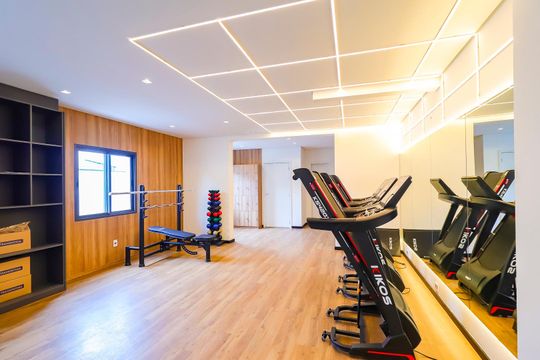 Área comum - Academia de kitnet/studio para alugar com 1 quarto, 28m² em Cidade Antônio Estêvão de Carvalho, São Paulo