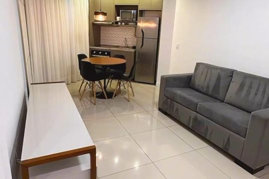 Apartamento para alugar com 1 quarto, 45m² em Gonzaga, Santos