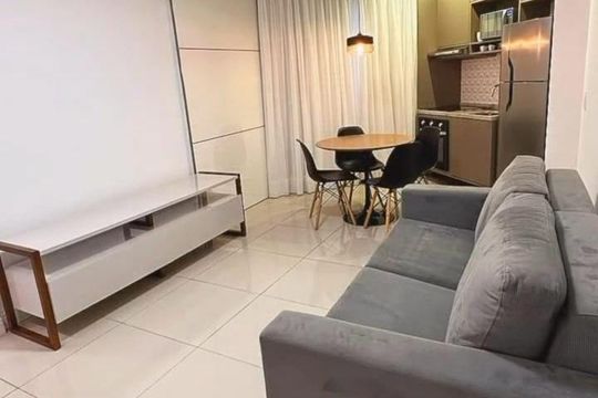 Apartamento para alugar com 1 quarto, 45m² em Gonzaga, Santos