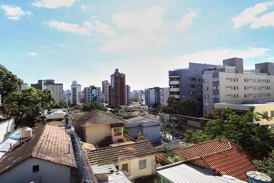 Vista da Sala de apartamento para alugar com 1 quarto, 95m² em São Lucas, Belo Horizonte