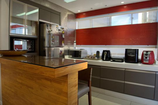 Cozinha de apartamento à venda com 4 quartos, 120m² em Coracao de Jesus, Belo Horizonte