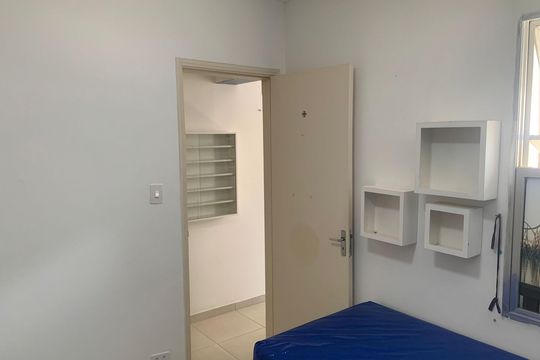 Suite de apartamento para alugar com 1 quarto, 56m² em Boqueirão, Santos