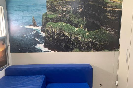 Suite de apartamento para alugar com 1 quarto, 56m² em Boqueirão, Santos