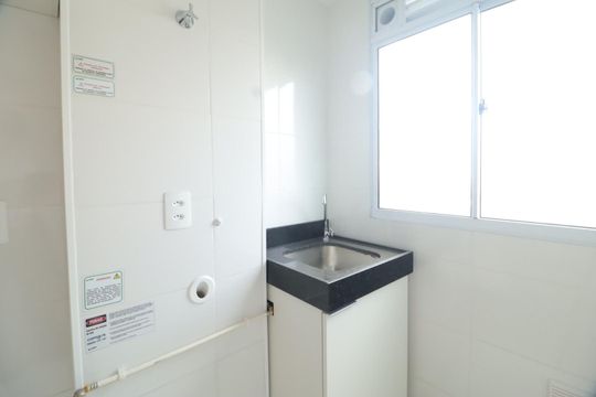 Área de serviço de apartamento à venda com 2 quartos, 42m² em Parque Industrial, Campinas