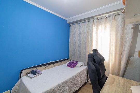 Quarto 1 de apartamento para alugar com 2 quartos, 46m² em Vila Talarico, São Paulo