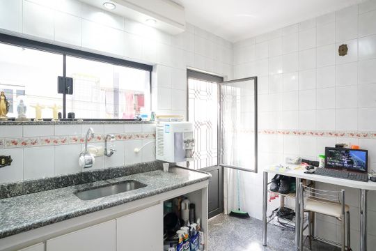 Cozinha de casa à venda com 2 quartos, 149m² em Vila Caminho do Mar, São Bernardo do Campo