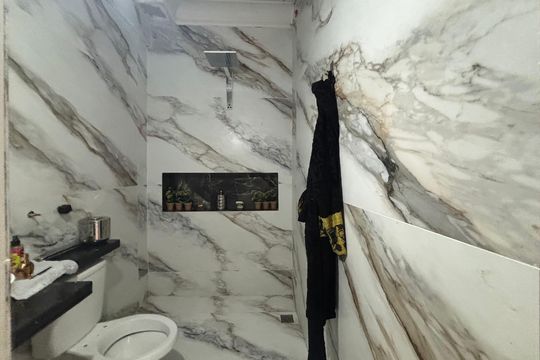 Suíte 2 - banheiro de apartamento à venda com 4 quartos, 157m² em Copacabana, Rio de Janeiro
