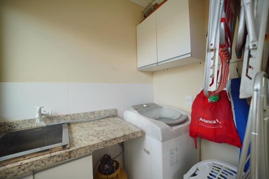 Área de Serviço de apartamento para alugar com 2 quartos, 65m² em Ingleses do Rio Vermelho, Florianópolis