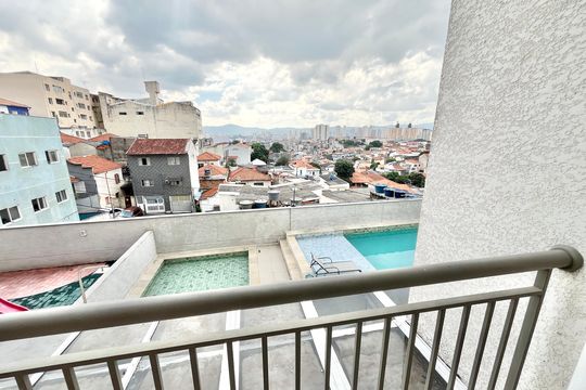 Varanda da Sala de apartamento para alugar com 2 quartos, 38m² em Imirim, São Paulo