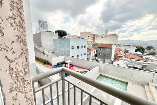 Varanda da Sala de apartamento para alugar com 2 quartos, 38m² em Imirim, São Paulo