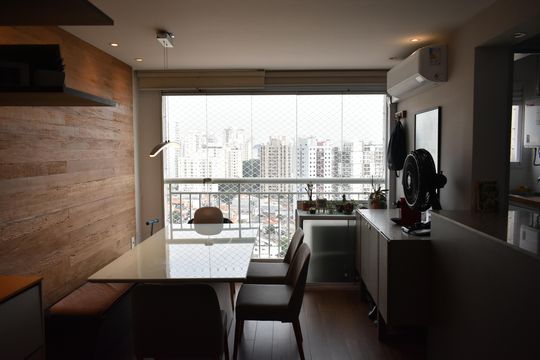 Sacada de apartamento à venda com 2 quartos, 64m² em Vila do Bosque, São Paulo