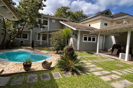 Área externa de casa de condomínio à venda com 3 quartos, 250m² em Vargem Grande, Rio de Janeiro