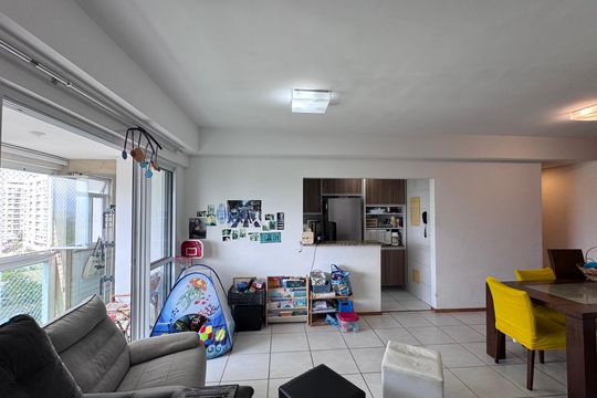 Sala de apartamento para alugar com 2 quartos, 86m² em Recreio dos Bandeirantes, Rio de Janeiro