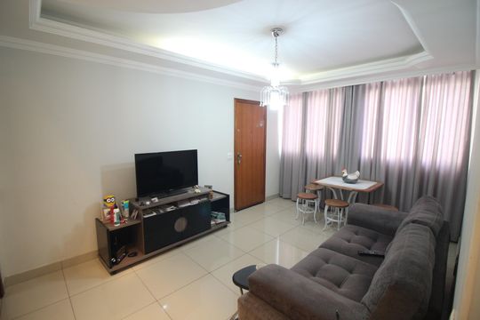 Sala de apartamento à venda com 3 quartos, 63m² em Novo Eldorado, Contagem