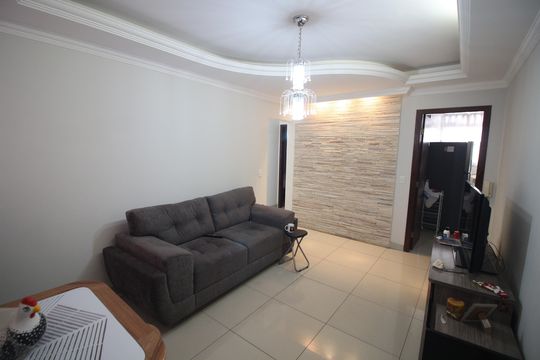Sala de apartamento à venda com 3 quartos, 63m² em Novo Eldorado, Contagem