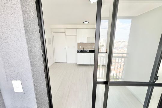 Varanda da Sala de kitnet/studio para alugar com 1 quarto, 30m² em Tucuruvi, São Paulo