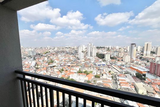 Varanda da Sala de kitnet/studio para alugar com 1 quarto, 30m² em Tucuruvi, São Paulo