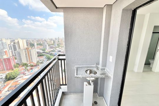 Varanda da Sala de kitnet/studio para alugar com 1 quarto, 30m² em Tucuruvi, São Paulo